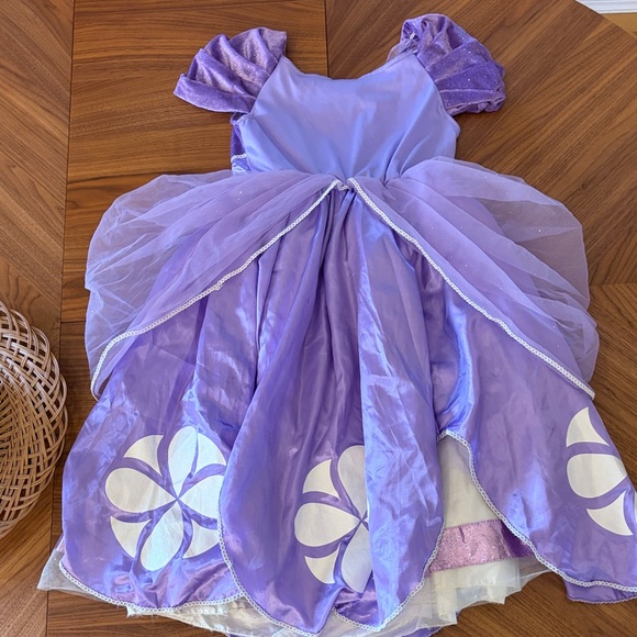 Disney Store Sofia the First Purple Princess Dress Kids Costume 9/10 - Picture 9 of 12